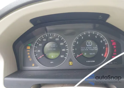 2007 Volvo S80 3.2 z USA, uszkodzony, nr VIN YV1AS982571041229